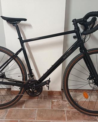 Gravel Van Rysel GRVL AF Shimano GRX 2x12V nera