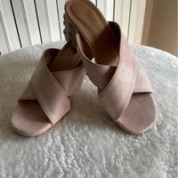 Sandali incrociati rosa cipria SWEET SHOES