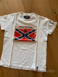 T shirt Aspen polo club tg 12 anni