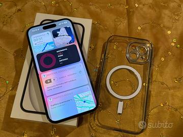 Apple Iphone 15 256gb nero + garanzia smile care