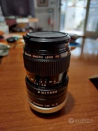 obbiettivo CANON MACRO FD 50 mm f/3.5 