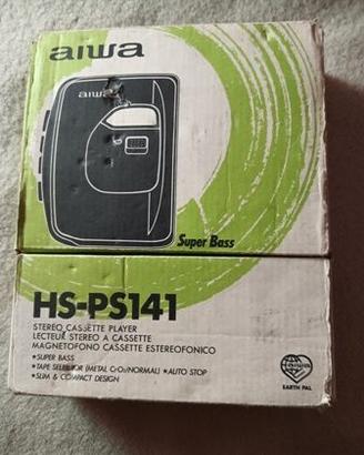 Walkman Aiwa HS-PS141 Cassette Player Nuovo