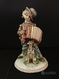 Statuetta Porcellana Capodimonte "Tiziano Galli"