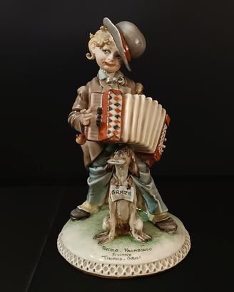 Statuetta Porcellana Capodimonte "Tiziano Galli"