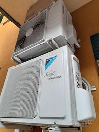 2 condizionatori: motore + split