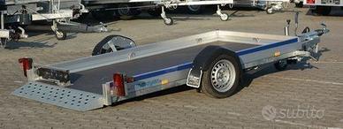 Rimorchio abbassabile 251/301 x 151 cm 1500  Kg.