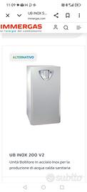 Termoaccumulo, Boiler, solare e caldaia per acqua 
