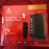 Screen Player Iomega HD 1 TB multimedia TV