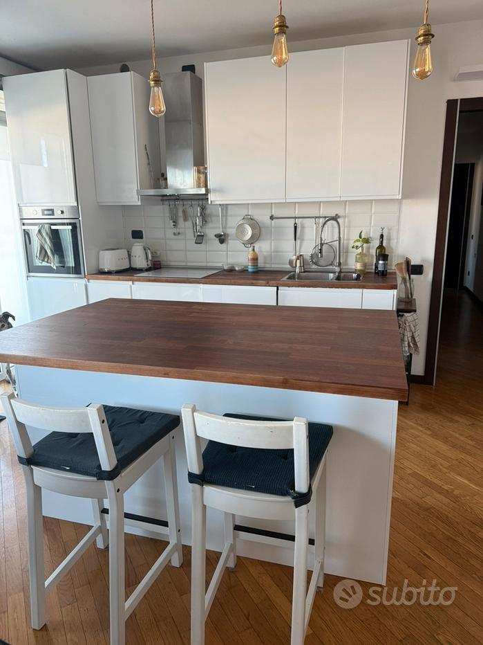 Cucina bianca lucida ikea Mobili usati