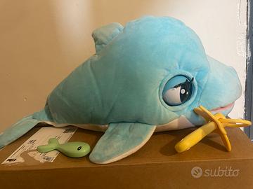 Delfino peluche interattivo BLU BLU come nuovo