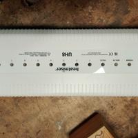 centro cablaggio UH8 heatmiser 