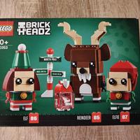 Lego BrickHeadz Renna, Elfo e Elfa
