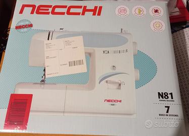 MACCHINAA DA CUCIRE NECCHI N81 NUOVA