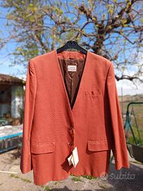 Brooksfield Blazer da donna anni 80 Acid Washed