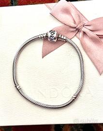 Bracciale pandora nuovo moments in maglia snake