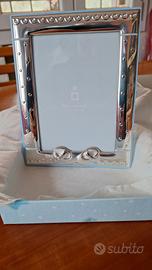 cornici argento battesimo bambino 