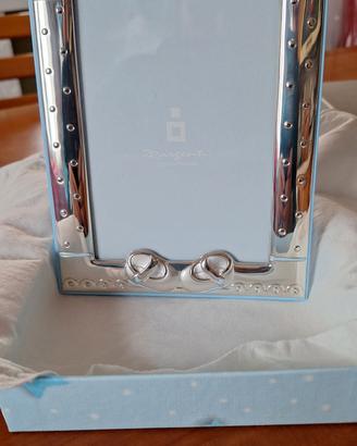 cornici argento battesimo bambino 