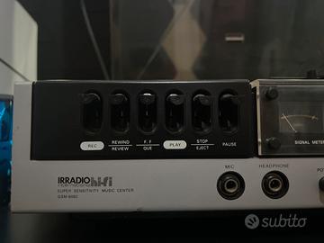 Giradischi IRRADIO GSM-6060 più coppia di speakers