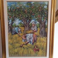 dipinto olio su tela