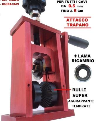 Spellacavi sguaina cavi spelacavi spellafili rame