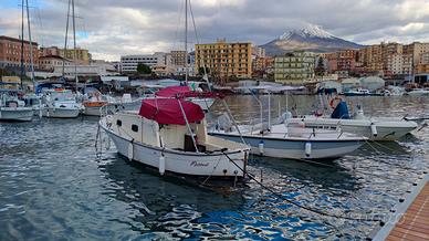 Gozzo vetroresina entrobordo 40 cv senza patente