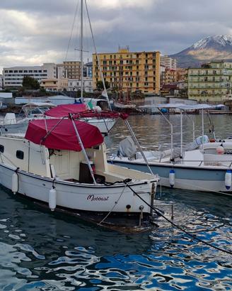 Gozzo vetroresina entrobordo 40 cv senza patente