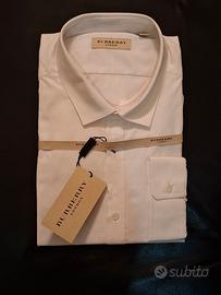 camicia Burberry bianca taglia 18-45 R
