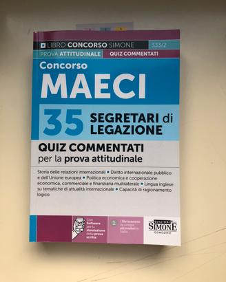 Concorso MAECI 35 segretari di legazione