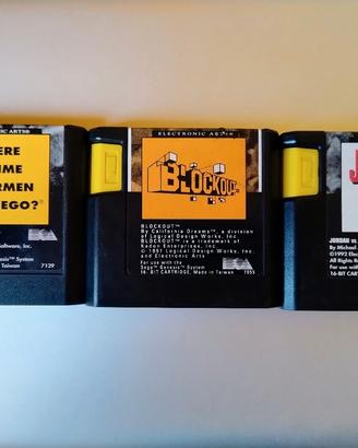 3 giochi sega megadrive testati