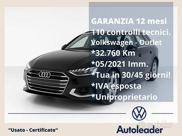 Audi A4 Avant 40 g-tron S tronic SOLO 32mila km S 