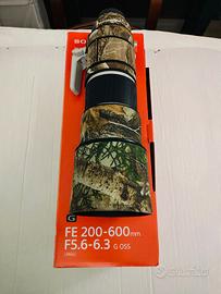 Sony 200-600 f5.6-6.3 obiettivo fullframe Sony E