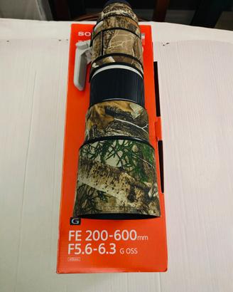 Sony 200-600 f5.6-6.3 obiettivo fullframe Sony E