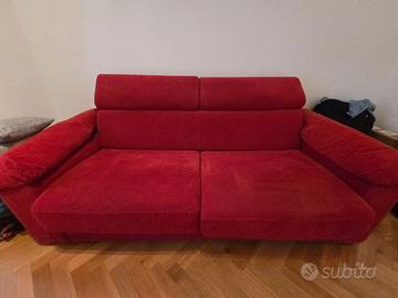 Divano letto chateua d'ax rosso