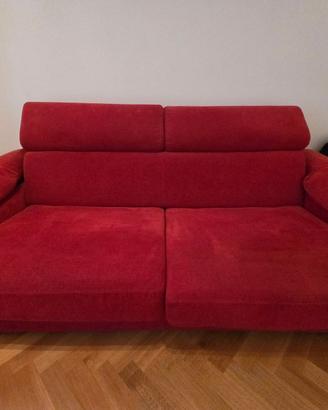 Divano letto chateua d'ax rosso