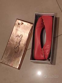 Ballerine nuove corallo nr.40