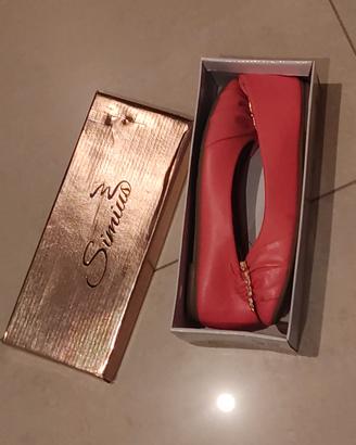 Ballerine nuove corallo nr.40