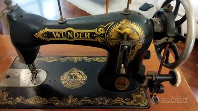 macchina da cucire antica wunder