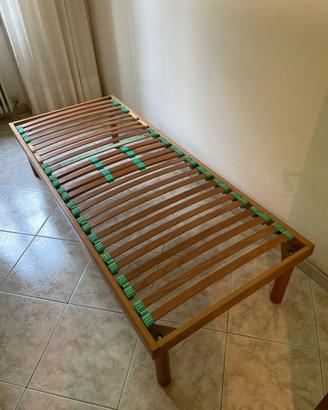 Rete Letto Singolo in Legno