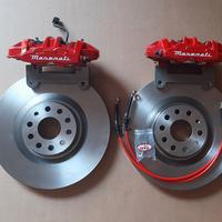 impianto frenante maggiorato vag brembo 4 pot