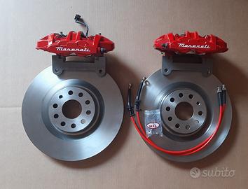 impianto frenante maggiorato vag brembo 4 pot