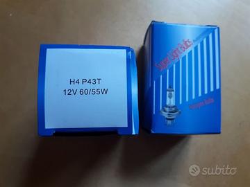 Due lampadine per auto H4 55/60W