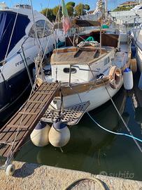 Barca a vela in legno 11 metri