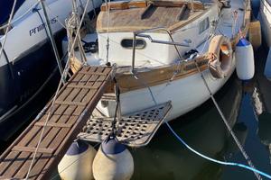 Barca a vela in legno 11 metri