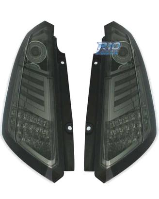 FANALI PER FIAT GRANDE PUNTO 05-09 LED FONDO CROMA