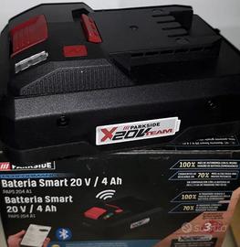 parkside batteria smart 4ah 20v 