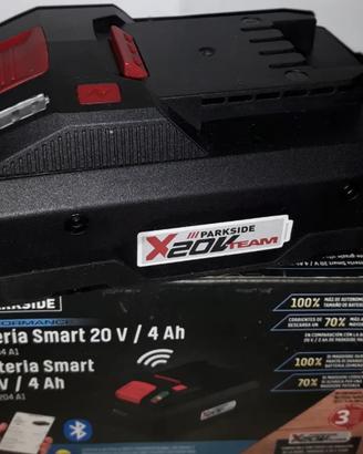 parkside batteria smart 4ah 20v 
