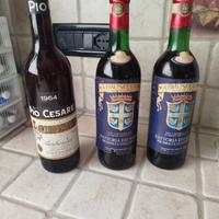 bottiglie vino vintage 