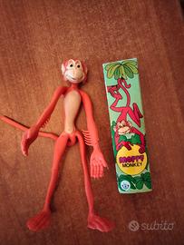 scimmia in gomma flessibile Happy monkey vintage