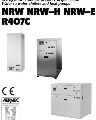 Refrigeratore acqua-acqua Aermec