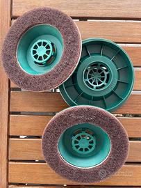 Dischi spazzole abrasive Folletto 